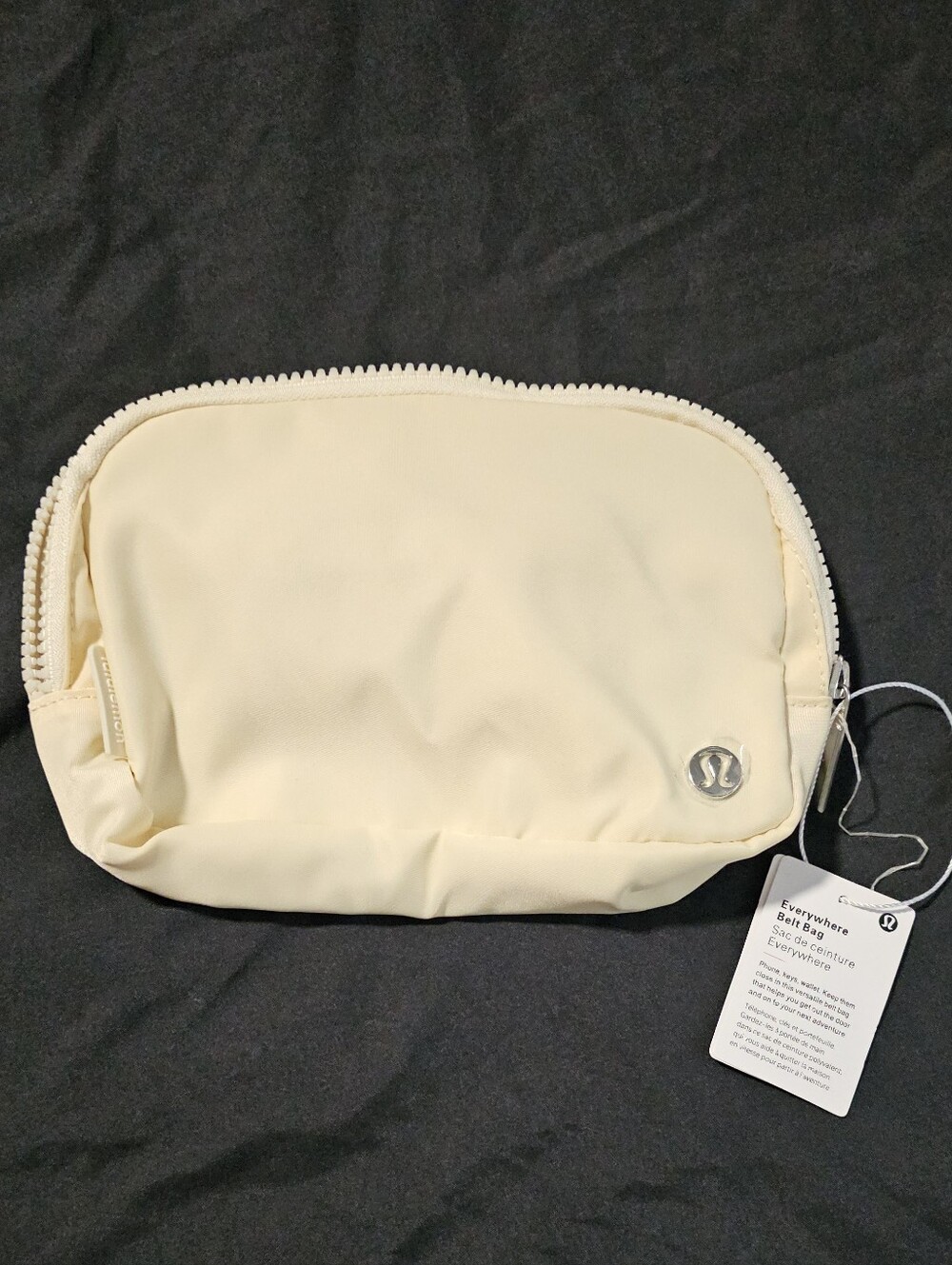 lululemon athletica Cream Fanny Pack